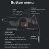 AYI Open Ear Air Conduction Bluetooth Headphone Dual Mic Rotatable Boom Mic Active Noise Cancellation IPX5 Waterproof Bluetooth 5.4 Pain-Free Design for Sports Work Outdoor Activities-DG White view 4