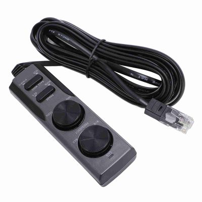for Pioneer TS WX130DA Car Stereo Controller, Radio Stereo Remote Control with Phase Switch & Frequency Control Adjustment, Audio Cable, Including Audio Cable