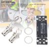 QRP SWR Meter Kit, 1 to 50MHz Multi Purpose QRP SWR Meter, Power Amplifier Accessory, with Removable BNC Soldering Plates, SWR Power Display view 3