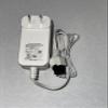 12V 2A Power Adapter, AC/DC Power Supply Cord, White view 2