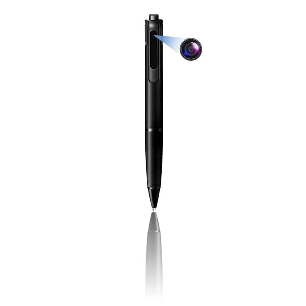 Zetronix SuperHD Camera Pen - UltraHD Low Light Sensetive, Video Recording, Spy, Black Color, Concealed Pinhole Lens, Hidden Spy Cam - Legal in All 50 States (16GB)