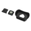 Camera Viewfinder Eye Cup, Camera Hot Shoe Cover Practical 3 Pcs Set for GFX100II 100 view 2