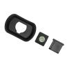 Camera Viewfinder Eye Cup, Camera Hot Shoe Cover Practical 3 Pcs Set for GFX100II 100 view 4