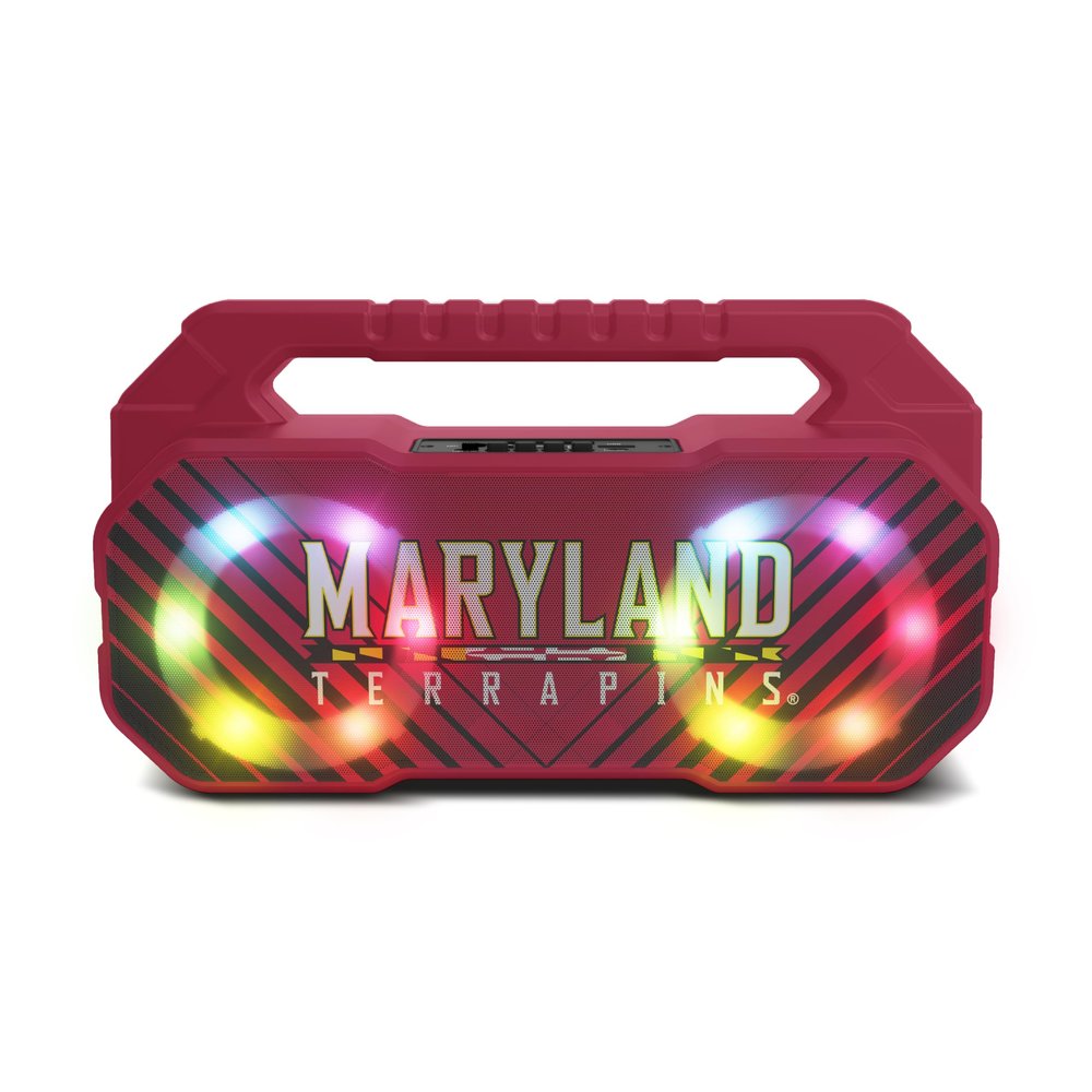 SOAR NCAA Wireless Boombox Speaker, Maryland Terrapins