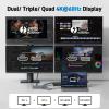 Acer Thunderbolt 4 Dock, 16 in 1 DisplayLink Docking Station 4 Monitor, 3TB4+2HDMI+2DP, Up to 8K & 40Gbps, 160W Power, 2.5G Ethernet, SD4.0, USB C Dock for MacBook Pro/Max, Dell, Acer, HP etc view 4