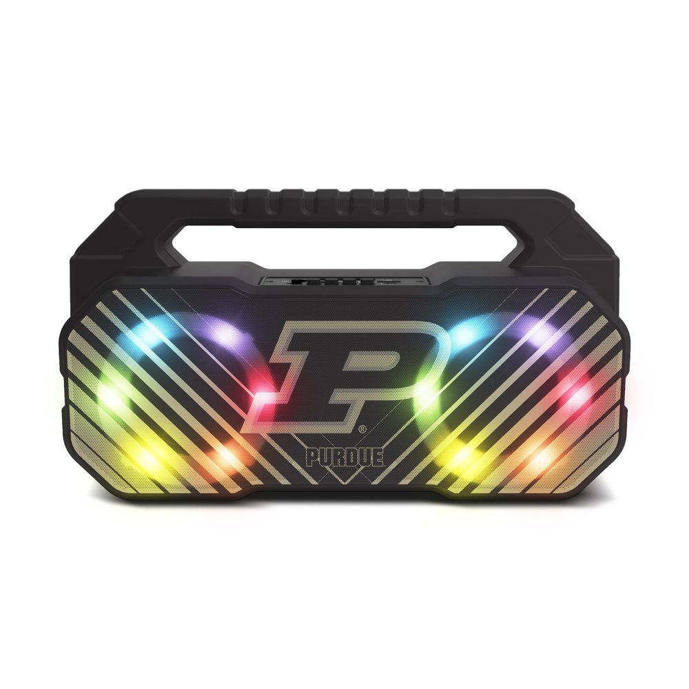 SOAR NCAA Wireless Boombox Speaker, Purdue Boilermakers