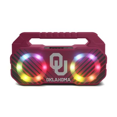 SOAR NCAA Wireless Boombox Speaker, Oklahoma Sooners