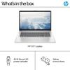 HP 17.3" FHD Business & Student Laptop Computer, 32GB RAM 1.5TB Storage (1TB SSD+512GB Docking Station Set), 6-Cores AMD Ryzen 5, Windows 11, PLUSERA Earphones, Silver view 4