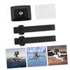 BRIGHTFUFU Camera Bracket for Drone Fit Mini Drone Holy Action Camera Mount Screw and Strap view 4