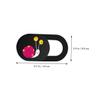 3pcs Cartoon Webcam Cover Slide for Laptop Tablet Privacy Protection Ultra-Thin Camera Shield Easy Open Cute Pattern Unauthorized Access view 4
