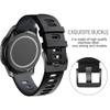 AEHON For Gear S3 Frontier/Classic Band Galaxy Watch 46mm, 22mm Soft Silicone Replacement Band For Gear S3 Frontier/S3 Classic/Galaxy Watch 3 45mm/Ticwatch Pro S2/E2(Blackgray) view 4
