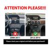 Kunfine Car CarPlay Android Auto Navigation Stereo GPS Radio Reverse Camera Display 9" IPS Touchscreen Headunit Tablet Pad Media Player for Benz Glk-Class 2012-2015, if Applicable Quad Core 2G+64G view 2