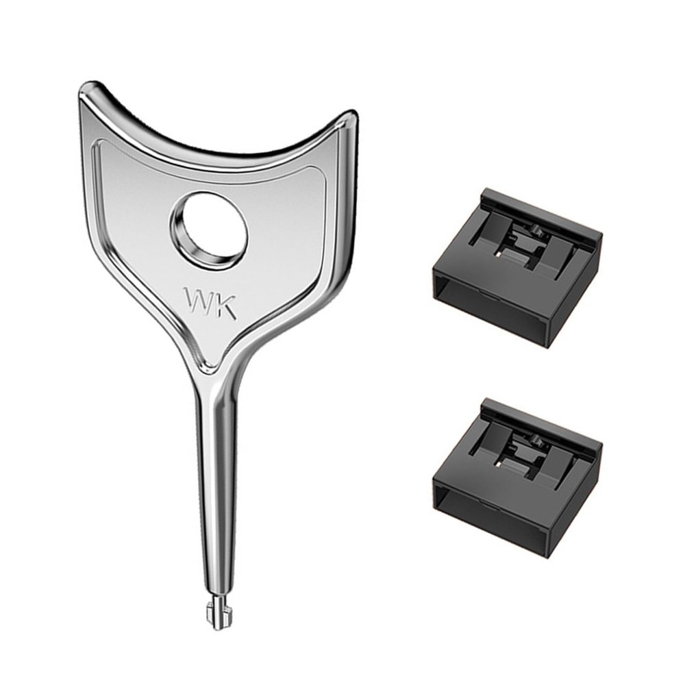 jiingekk USB Port Blockers, 2pcs/10pcs USB Port Blockers Secure Data Protections for PC, Laptop, Notebook with and Resistant Designs - Black - 2 pieces 1 tool