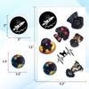 64pcs Black Labradoodle Stickers - Black Poodle Sticker Waterproof Decals for Water Bottles Laptop Luggage Computer Scrapbooking Teens Adults Girls Kids Funny Party Birthday Decorations view 4