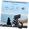 Homoyoyo 1 Pc Camera Stabilizer for U-Shaped Mobile Phone Bracket Practical Video Rig Handle Grip view 2