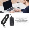 7.1 USB Sound Card, Portable External 7.1 USB Sound Card Audio Sound Adapters for Laptop Desktop Computer view 2