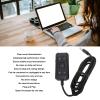 7.1 USB Sound Card, Portable External 7.1 USB Sound Card Audio Sound Adapters for Laptop Desktop Computer view 3