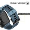AHGDDA 2Pcs For Forerunner 35 Soft Silicone Replacement Watch Bands view 3