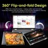 HP 14" 2-in-1 FHD Touchscreen Chromebook Plus Laptop, Intel i3-N305, 8GB LPDDR5, 256GB SSD, Intel UHD Graphics, FHD Camera, Fast Charge, Wi-Fi 6E, Chrome OS, Silver (Renewed) view 3