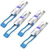 40G QSFP+ LR4 Optical Transceiver Module,Compatible with Cisco Meraki QSFP-40G-LR4 QSFP-40GE-LR4 Meraki MA-QSFP-40G-LR4,40GBASE-LR4 QSFP+ 1310nm,CWDM4 10km LC DOM 4Pack view 1