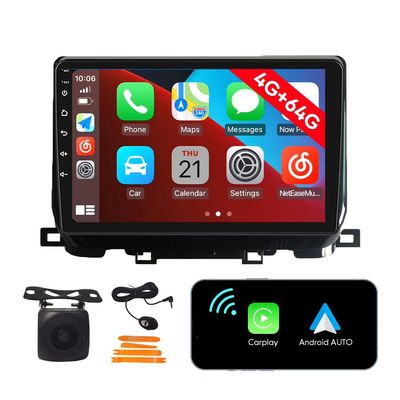[4G 64G] Android Car Stereo FM Radio Carplay Android Auto 10.1" Touchscreen Headunit Media Player with Backup Camera for Kia Sportage R 2018 2019 2020