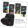 BESPORTBLE 2pcs Shockproof Camera Lens Pouch Bag for Mirrorless Lenses Convenient Hook and Attachment for Easy Carrying view 4