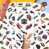100pcs Race Car Stickers - Cars Sticker for Kids Waterproof Decals for Water Bottles Laptop Luggage Computer Scrapbooking Teens Adults Girls Kids Funny Party Birthday Decorations view 3