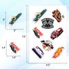 100pcs Race Car Stickers - Cars Sticker for Kids Waterproof Decals for Water Bottles Laptop Luggage Computer Scrapbooking Teens Adults Girls Kids Funny Party Birthday Decorations view 4