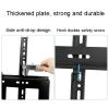 FENOKD Universal TV Stand Motorized TV Lift - 2 Motor Lifting Stroke 150cm, electrically Height Adjustable TV Mount with Remote Control, for 55-120 inch TVs up to 130kg (Black) view 4