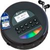 Nomad Portable CD Player, Discman with Headphones, FM Radio Bluetooth view 1