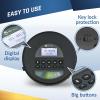 Nomad Portable CD Player, Discman with Headphones, FM Radio Bluetooth view 4