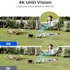 REOLINK Argus 4 Pro 4K Solar Security Cameras Wireless Outdoor, 180 Dual-Lens 8MP Camera for Home Security, ColorX Night Vision, Smart People/Vehicle/Animal Detection, No Subscription, Local Storage view 3