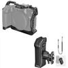 SmallRig Cage for Canon R8+Stepless Rotating Side Handle with Trigger REC & 2 Control Cables view 1
