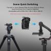 SmallRig Cage for Canon R8+Stepless Rotating Side Handle with Trigger REC & 2 Control Cables view 2