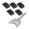 Kangnice HDMIs Port Blockers Security Lock 10/5Pieces Removable Port Protectors for Laptops PC Against and view 3