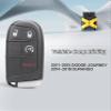 Remote2program Smart Self Programmable Keyless Entry Remote Control 46 CHIP Car Key Replacement for 2011-2015 Joureny/2014-2018 Durango with FCC: M3N40821302 (4 BTN/M3N40821302) view 2