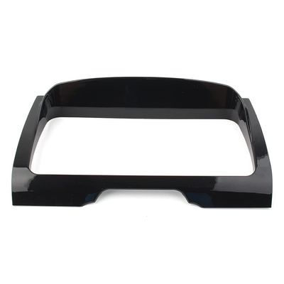 Bacar 1 pcs Black Stereo Trim Panel Dash Mount Decorative Frame for Harley