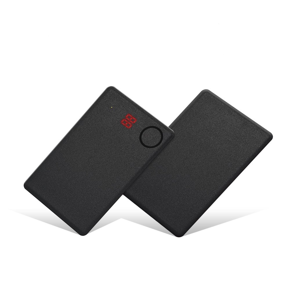 Smart Tracker Card, Global Locator Tracking Device,Works for iOS and AndroidItem Finder for Wallet, Keys, Luggage, Bags and More