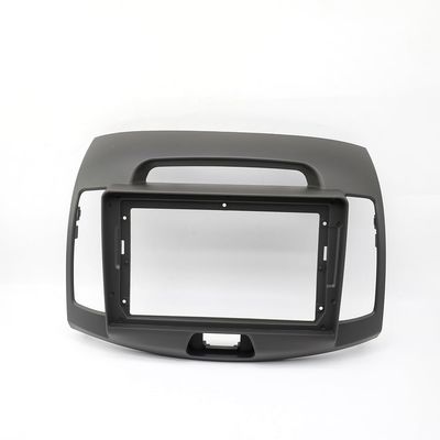 2 Din 9 Inch for Hyundai Elantra 2006-2011 Car Radio Installation DVD GPS Mp5 Plastic Fascia Panel Frame Dash Mount Kit (Gray Only Frame)