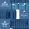 co2CREA Hard Travel Case Replacement for JBL Flip 7 Flip 6 FLIP 5 Waterproof Portable Bluetooth Speaker (Light Blue Case) view 4