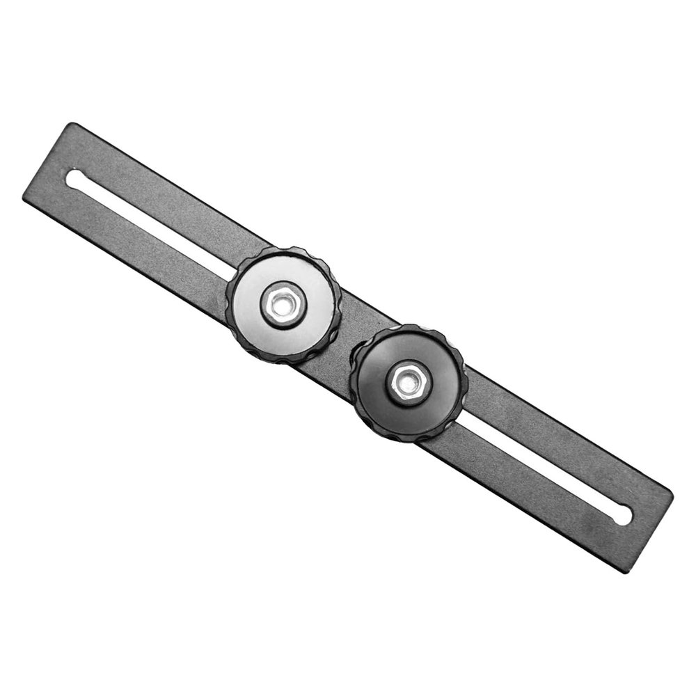 Double Flashes Bracket Double Tripod Mount Bracket Flashes Extension for DSLR Camera LED Flashes Light 1/4inch Screw