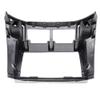 2 Din Car Stereo Radio Frame Fascia Cover Trim Kit Panel 9 Inch for Toyota Yaris 2005 2006 2007 2008 2009 2010 2011 (Black) view 2
