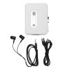 USB Cassette Automatic Player Inverse Stereo Output Function Registration of Cassette Plug and Reproduction Recorder for Music Lovers and Enthusiastic Retro in and Black view 1