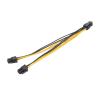 YWZBQL Wen ST CPU 4Pin Female to 2 Ways Male Port Power Supply Cable Desktop ATX 12V P4 1 to 2 Extension Conversion EPS Cable Y Splitter view 3