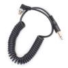 RSHuiOUXX Piece Elbow to 3.5mm Straight Male Flashing Sync Cable Cord for 580EXII 7D 5DII 50D 40D 30D 20D 10D D300S with Screw Lock view 1