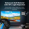 NothingProjector ALR Screen for Long/Standard Throw Projector, 100 inch, 95% Ambient Ceiling Light Rejecting, 4K/8K Ultra HD, Active 3D, Anti Daylight, Fixed Frame Wall Mount Non-UST NothPJ view 4