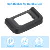 PATIKIL DK-25 Viewfinder Eyepiece Eyecup, 2 Pack Camera Eye Cup Protector for Nikon D3500 D3400 D3300 D3200 D5300 D5500 D5600 Digital Camera Block Flare Scratch Resistance, Black view 3