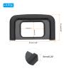 PATIKIL DK-25 Viewfinder Eyepiece Eyecup, 4 Pack Camera Eye Cup Protector for Nikon D3500 D3400 D3300 D3200 D5300 D5500 D5600 Digital Camera Block Flare Scratch Resistance, Black view 2