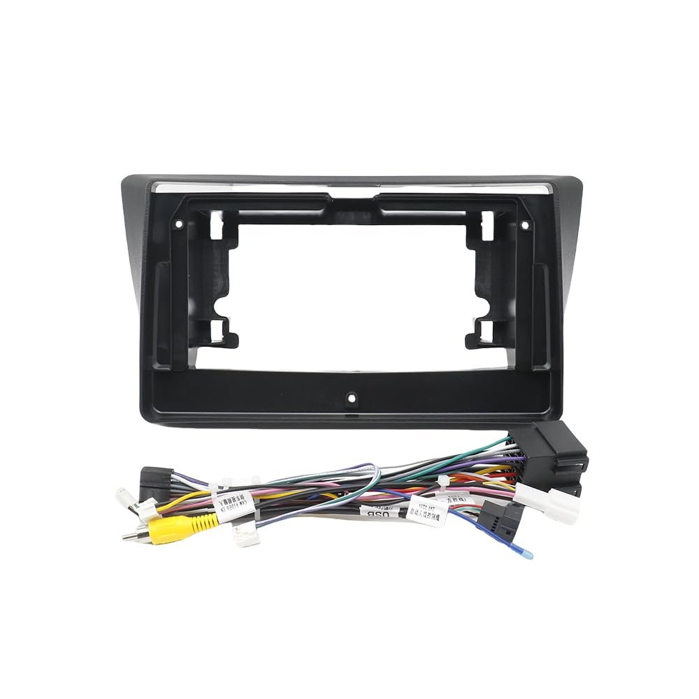 9 Inch Car Frame Fascia Adapter Canbus Box Decoder Android Radio Dash Fitting Panel Kit for Lifan 720 2012-2015 (Frame Cable Canbus)