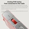 FiiO RR11 Portable HiFi FM Stereo Radio Receiver with Analog PVR Tuning, BASS+3D Sound Effects, 64MHz-108MHz (Black, Hi-Res Audio Certified) view 4